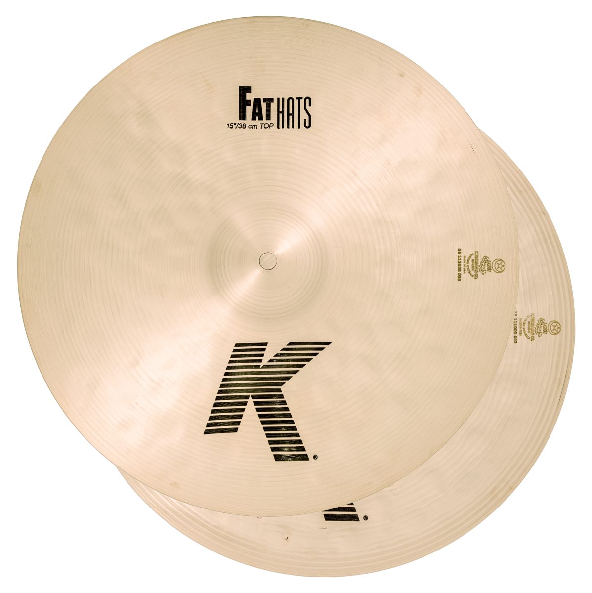 Zildjian K Fat Hihat 15 1/8 " talerze para