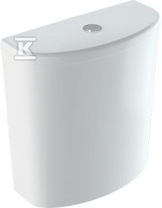 Spłuczka nasadzana Selnova B36.5 cm, H39 cm, T16.5 cm, spłukiwanie dwudzielne, przyłącze wody z boku