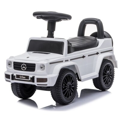 ﻿Jeździk pchacz chodzik Mercedes Benz G350d biały