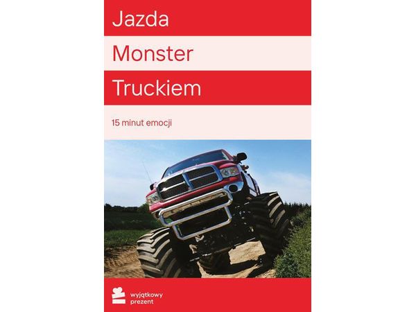 WYJĄTKOWY PREZENT Jazda Monster Truckiem | Darmowa dostawa