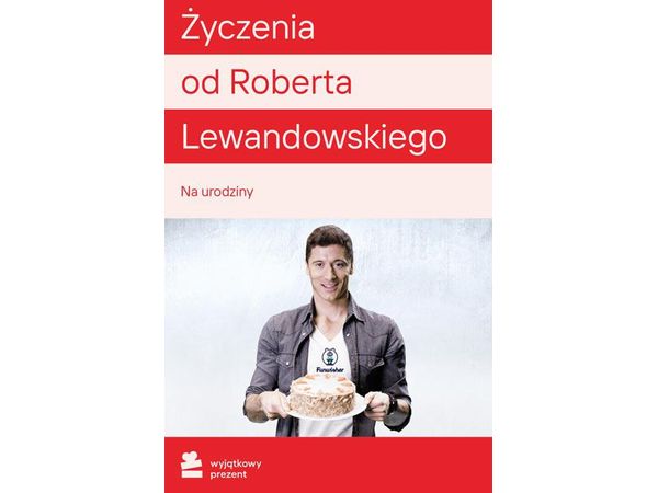 WYJĄTKOWY PREZENT Życzenia Urodzinowe od Roberta Lewandowskiego Cała Polska | Darmowa dostawa