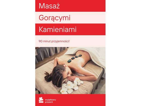 WYJĄTKOWY PREZENT Masaż Gorącymi Kamieniami Pakiet-Multicity |