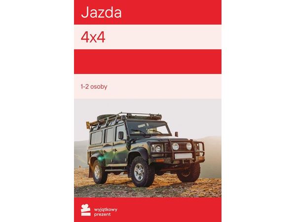 WYJĄTKOWY PREZENT Jazda 4x4 Pakiet-Multicity | Darmowa dostawa