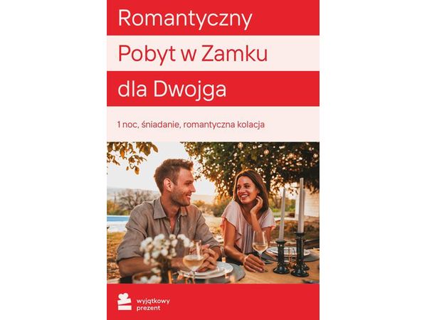 WYJĄTKOWY PREZENT Romantyczny Pobyt w Zamku Lądek Zdrój | Darmowa dostawa