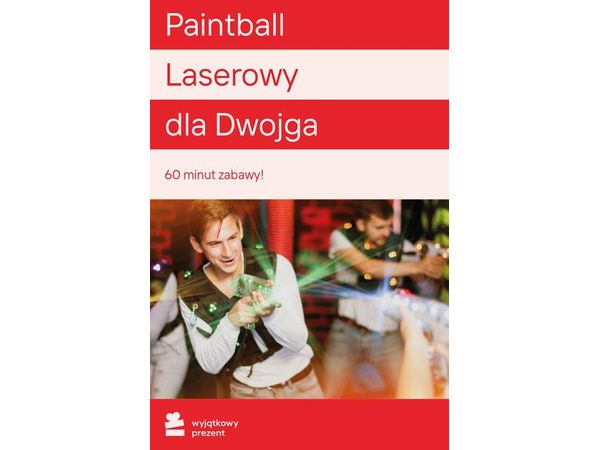 WYJĄTKOWY PREZENT Paintball Laserowy dla Dwojga | Darmowa dostawa