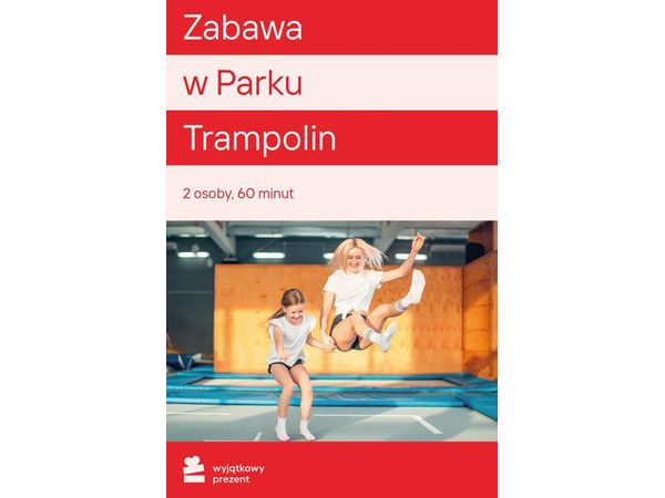 WYJĄTKOWY PREZENT Szalona Zabawa w Parku Trampolin dla Dwojga | Darmowa dostawa