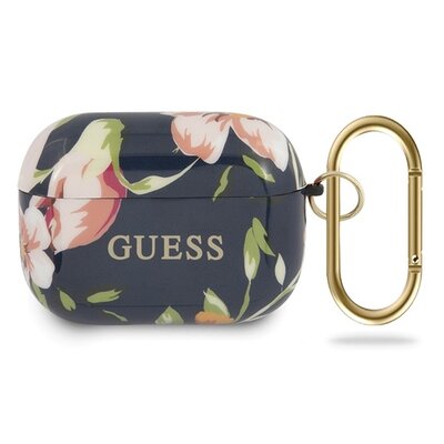 Guess Guess GUACAPTPUBKFL03 AirPods Pro cover niebieski/blue N.3 Flower Collection