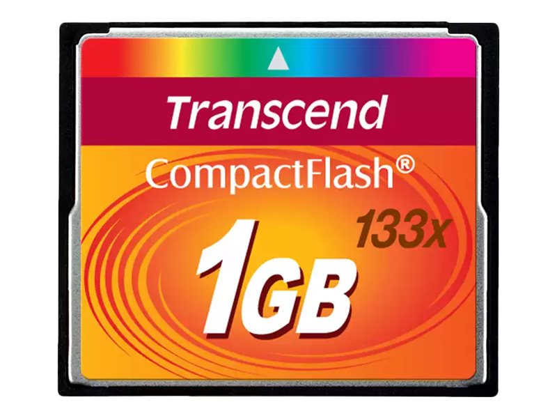 TRANSCEND TS1GCF133 Transcend Compact Flash 1GB High Speed 133x