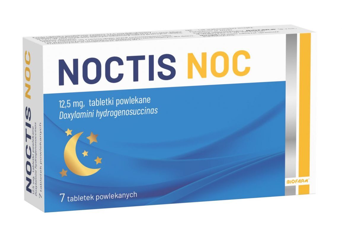 Noctis Noc 12,5 mg 7 Tabletek
