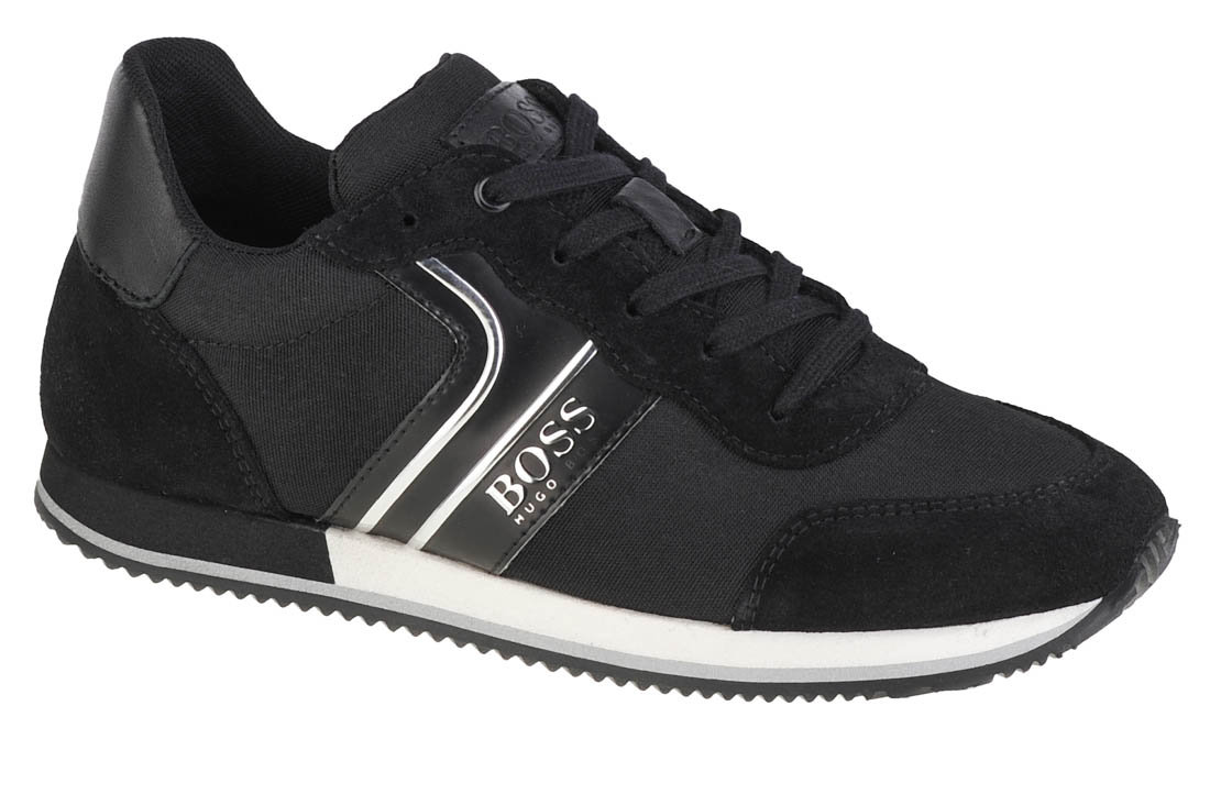 Boss, Chłopięce sneakersy Trainers J29282-09B, czarne, rozmiar 33