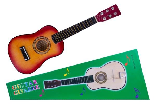 NORIMPEX Gitara drewniana w pud.