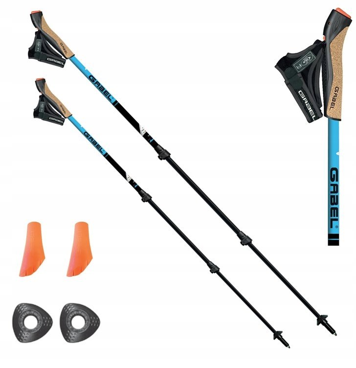 Kije kijki Nordic Walking GABEL TOUR XT F.L 59-130