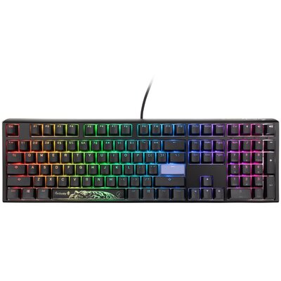 Ducky One 3 Classic Black/White Klawiatura Gamingowa RGB LED - MX-Brown (US)