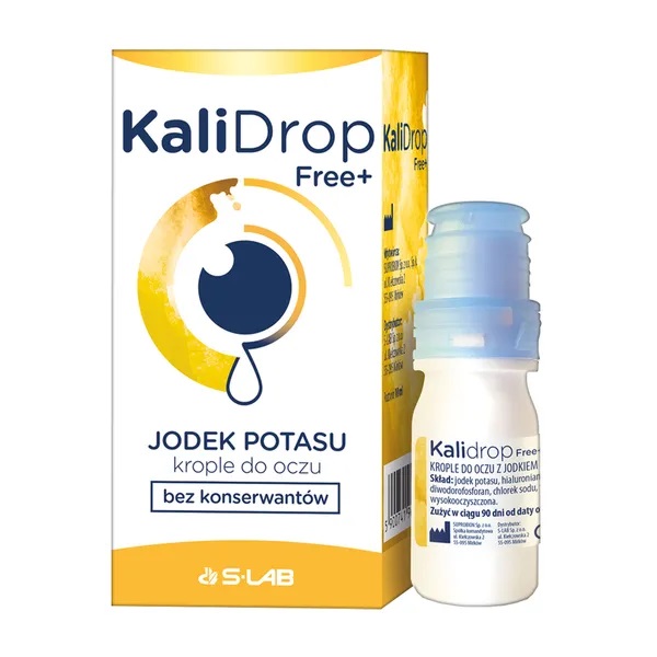 SUPROBION KaliDrop Free+ krople do oczu 10 ml |  OD 199 PLN!