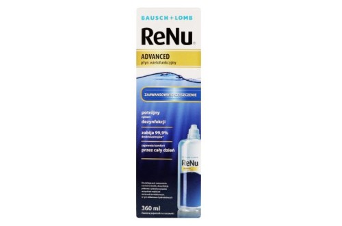 Płyn do soczewek kontaktowych ReNu Advanced 360ml