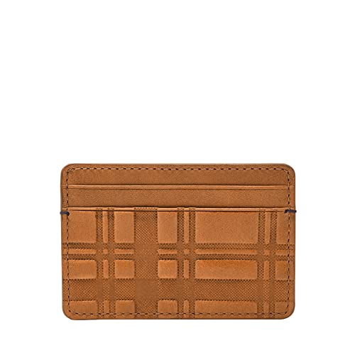 Fossil Bronson etui na karty, kolor wielbłąda, camel