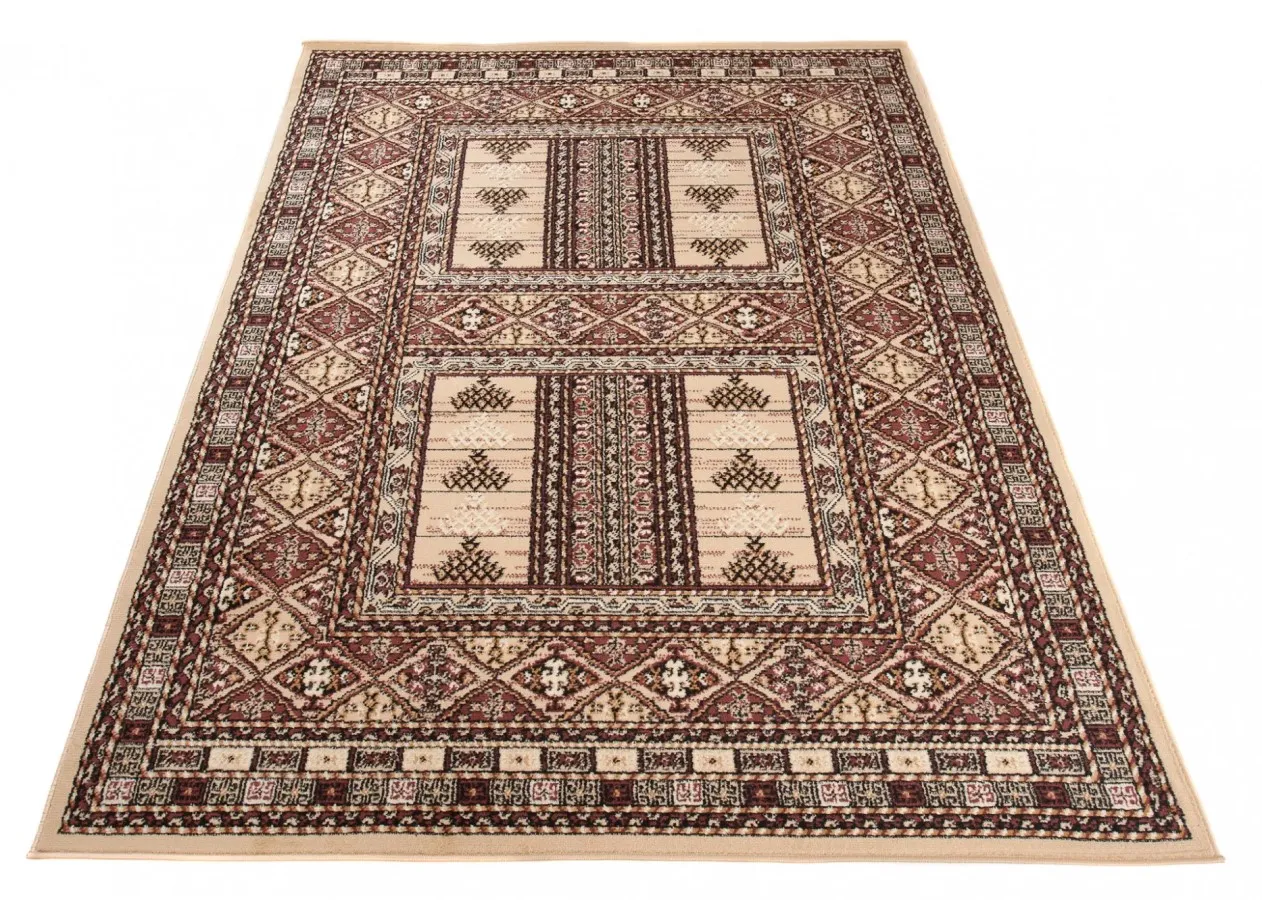 Beżowy dywan vintage C4-H38