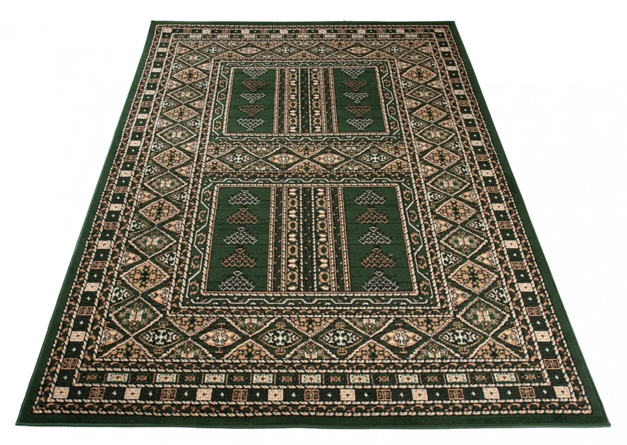 Zielony dywan vintage B8-L34