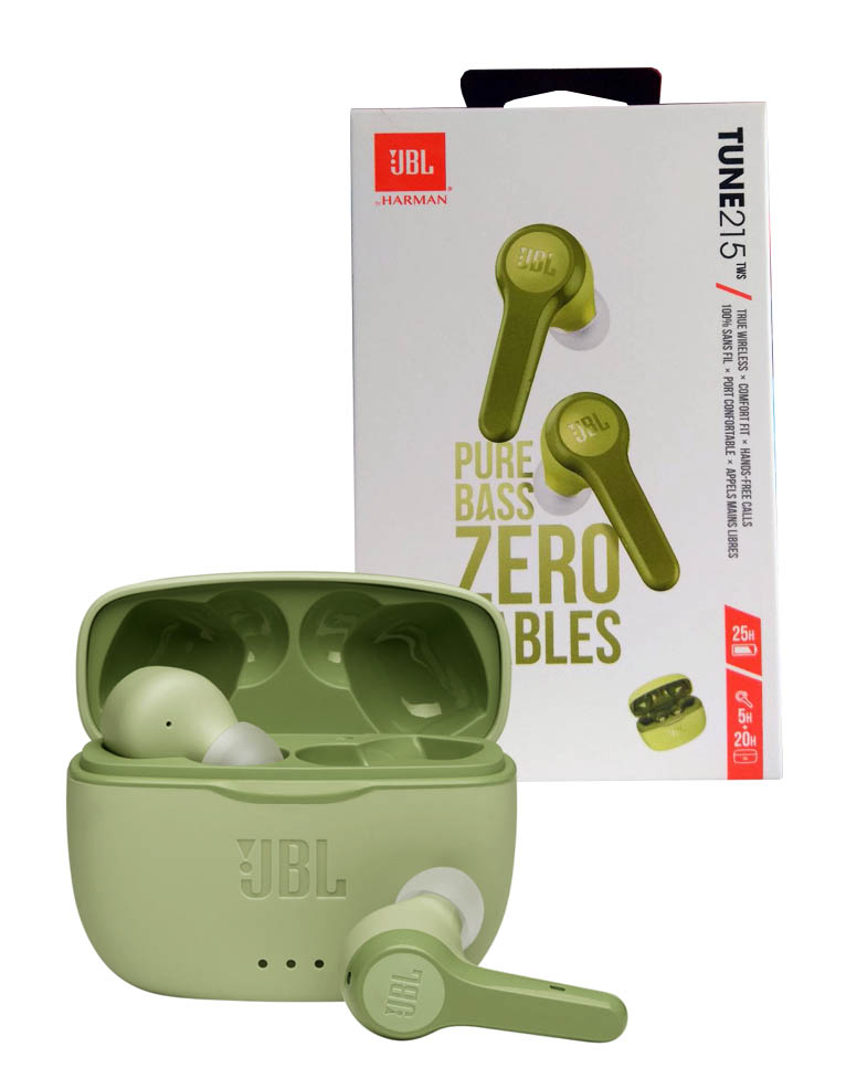 JBL TUNE 215 TWS zielony
