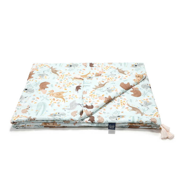 La Millou, Bamboo Bedding, Kołderka, King Size, Dundee&Friends Blue, 110x140 cm