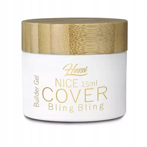 Hessi, Żel budujący Nice Cover Bling Bling, 15 ml