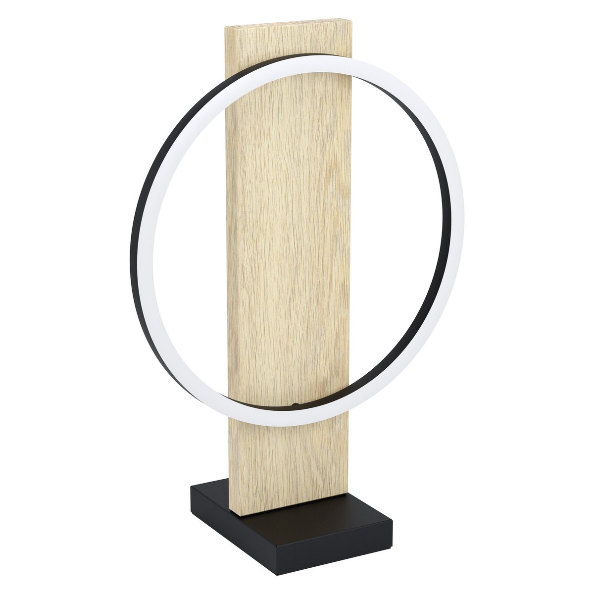 Eglo Boyal 99469 lampa stołowa lampka 1x12W LED czarna/brązowa