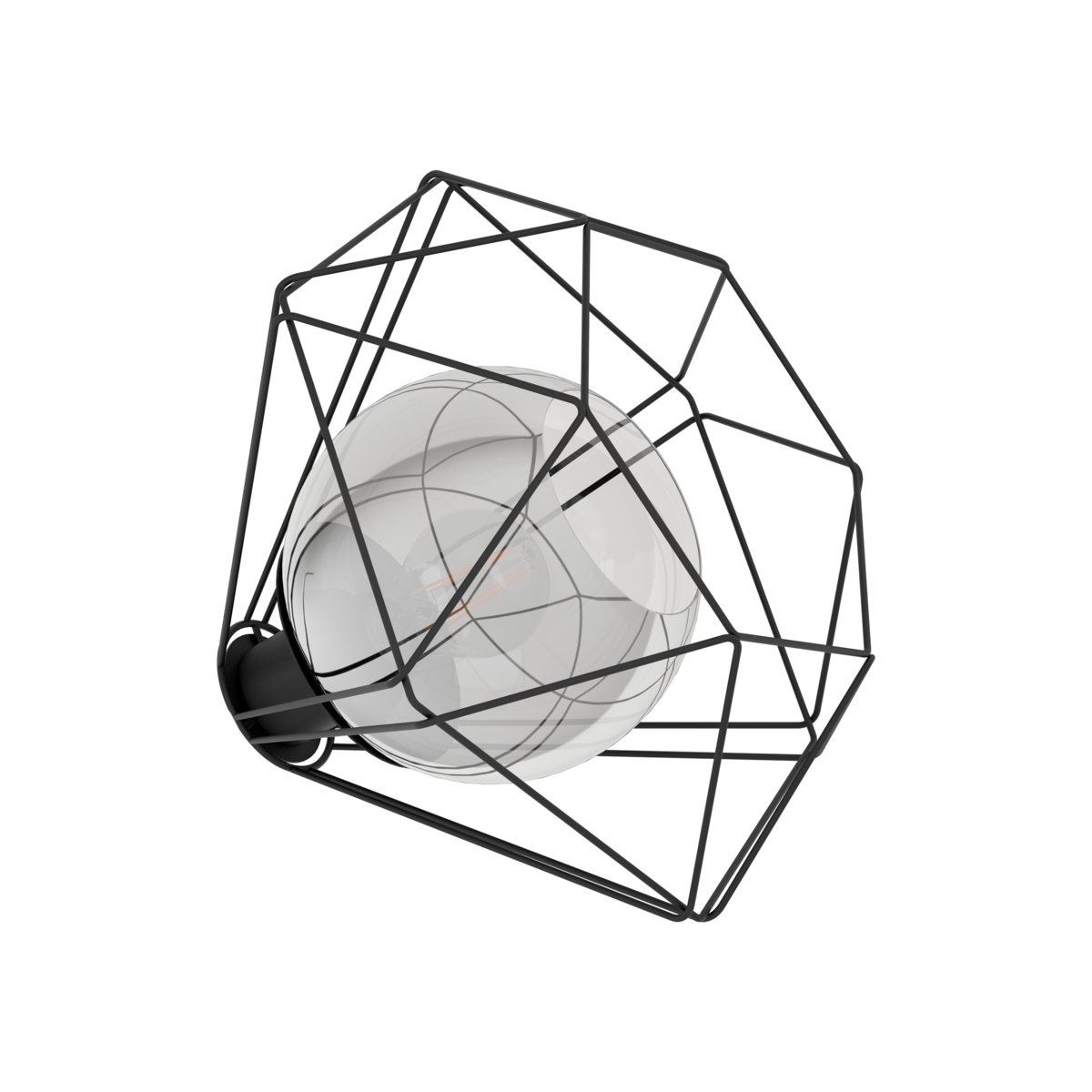 Eglo 43484 - Lampa stołowa VERNHAM 1xE27/40W/230V