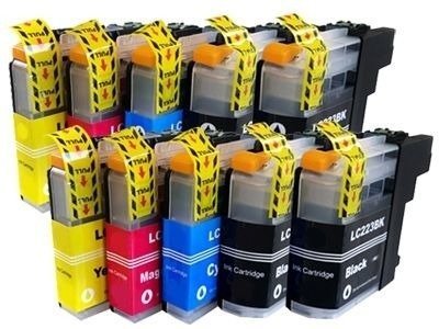 10x Tusz Do Brother LC223 DCP-J4120DW DCP-J562DW