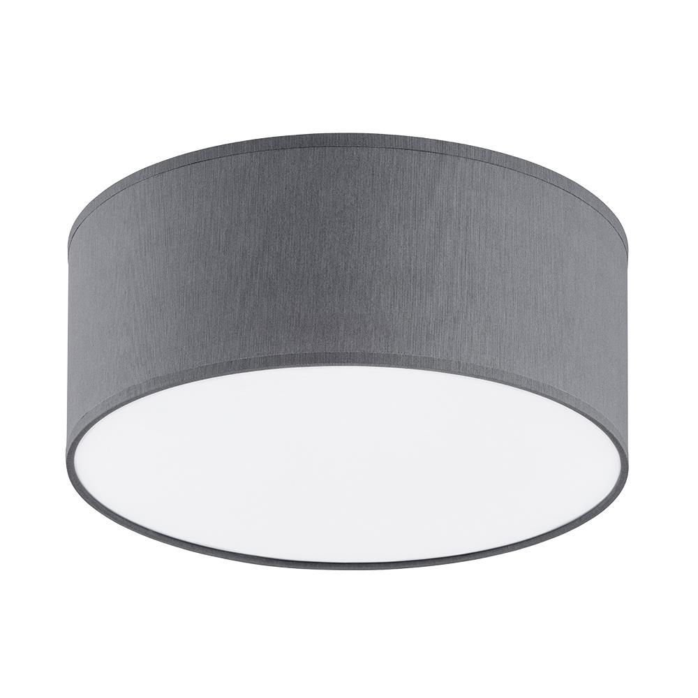 EULUNA Lampa sufitowa Rondo, szara, 50 cm
