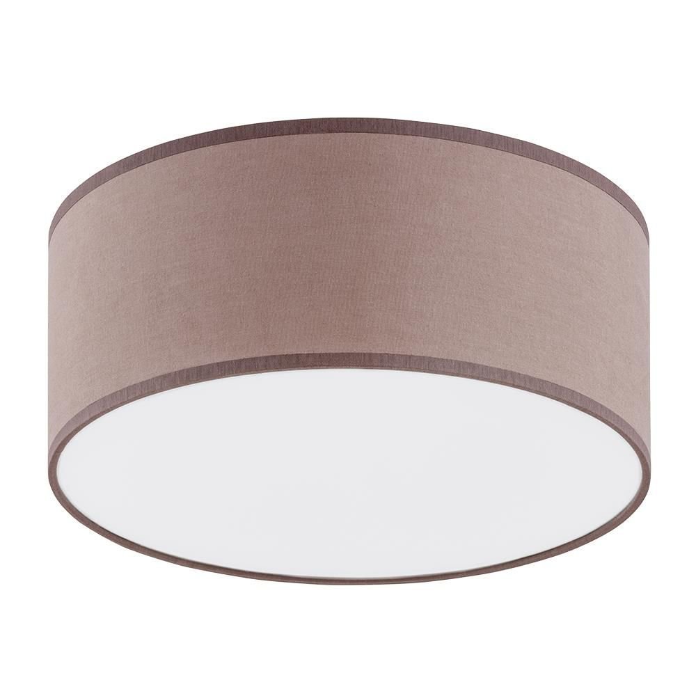 Lampa sufitowa Rondo, cappuccino, Ø 30 cm