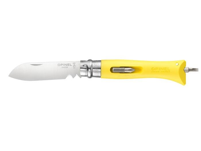 Opinel nóż składany i część zapasowa do narzędzi nr 9, żółty OP01804