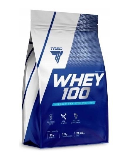 Białko Trec Nutrition Whey 100 900 g Brownies (5902114044152)