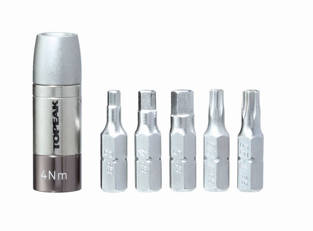Klucz dynamometryczny TOPEAK Nano Torqbox czarny-srebrny / Wersja narzędzia: 4 Nm T-TT2561