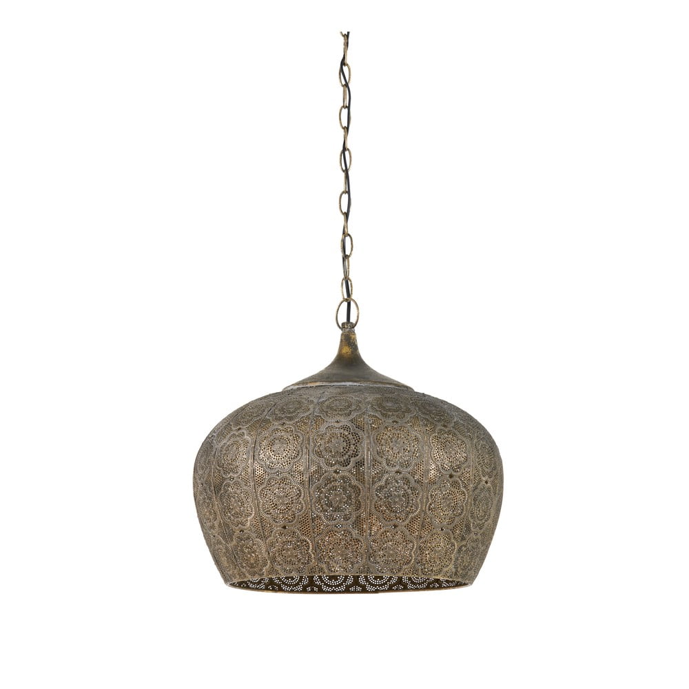 Lampa sufitowa w kolorze miedzi ø 43,5 cm Emine – Light & Living
