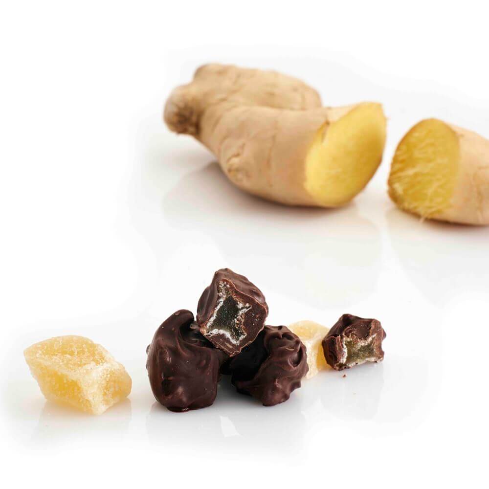 Imbir w ciemnej czekoladzie - 1000g