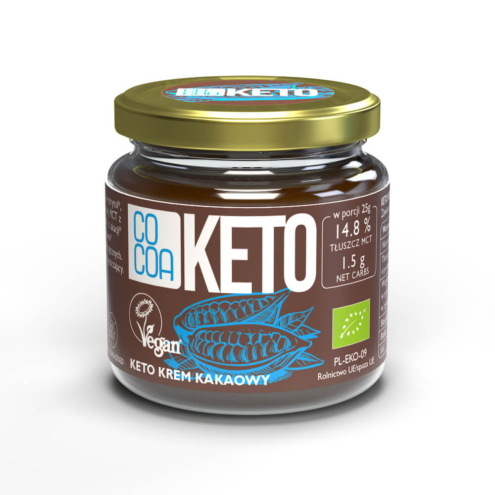 Keto krem czekoladowy