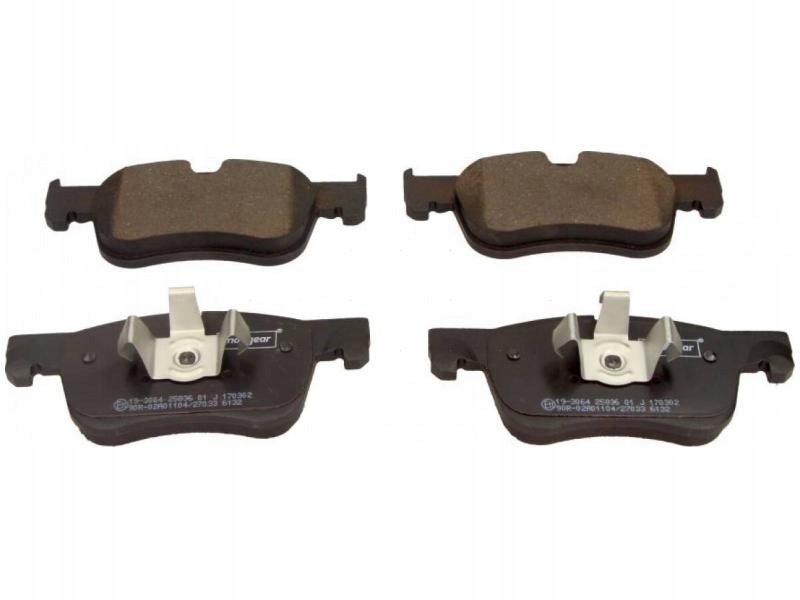 MaxGear Zestaw klocków hamulcowych, hamulce tarczowe 19-3064