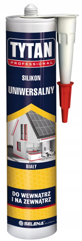 Tytan Silikon uniwersalny bezbarwny 280ml