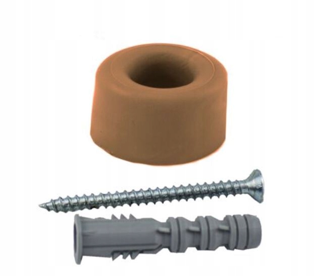 Odbojnik gumowy brązowy Ø40 x 25 mm ANDPOL