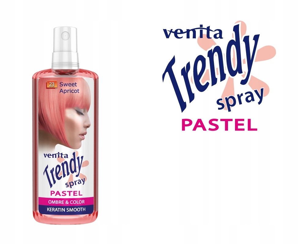 Venita TRENDY PASTEL Spray koloryzujący do włosów 11 Silver Dust 200ml