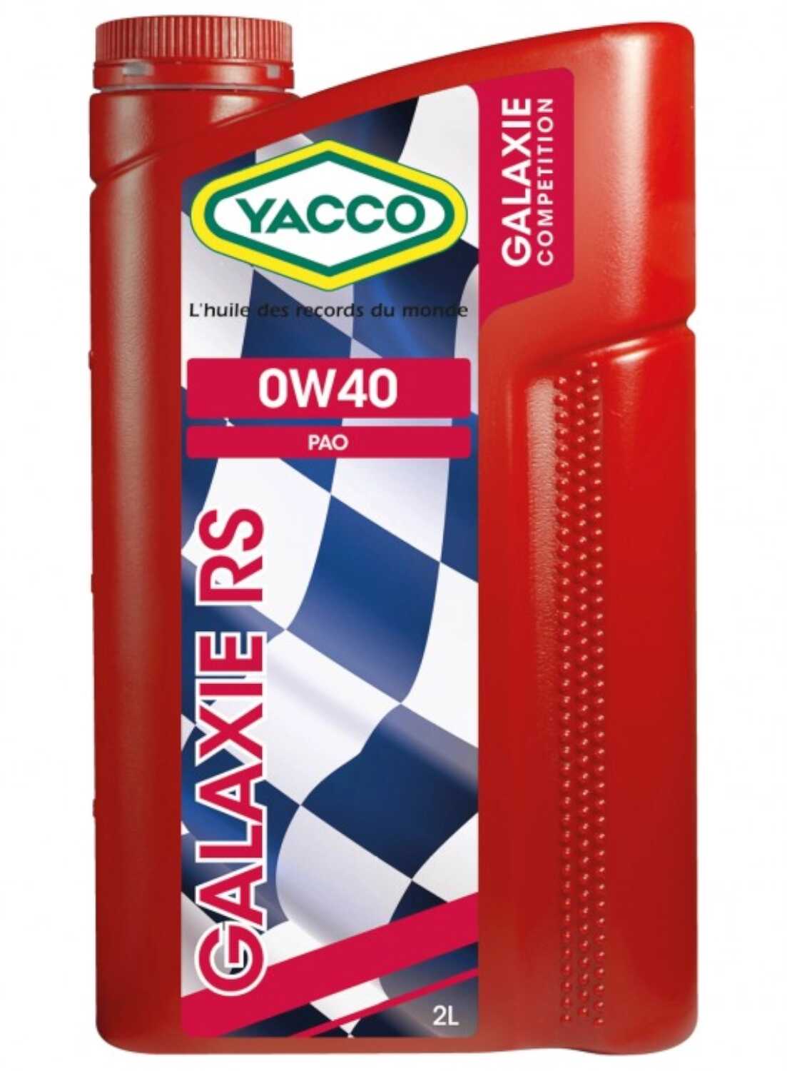 Yacco Galaxie RS 0W40 Syntetyczny Olej silnikowy 2L