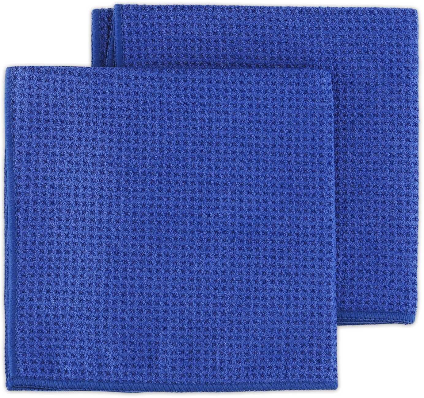 Deturner Waffle Glass Microfiber - mikrofibra waflowa do czyszczenia szyb 2szt