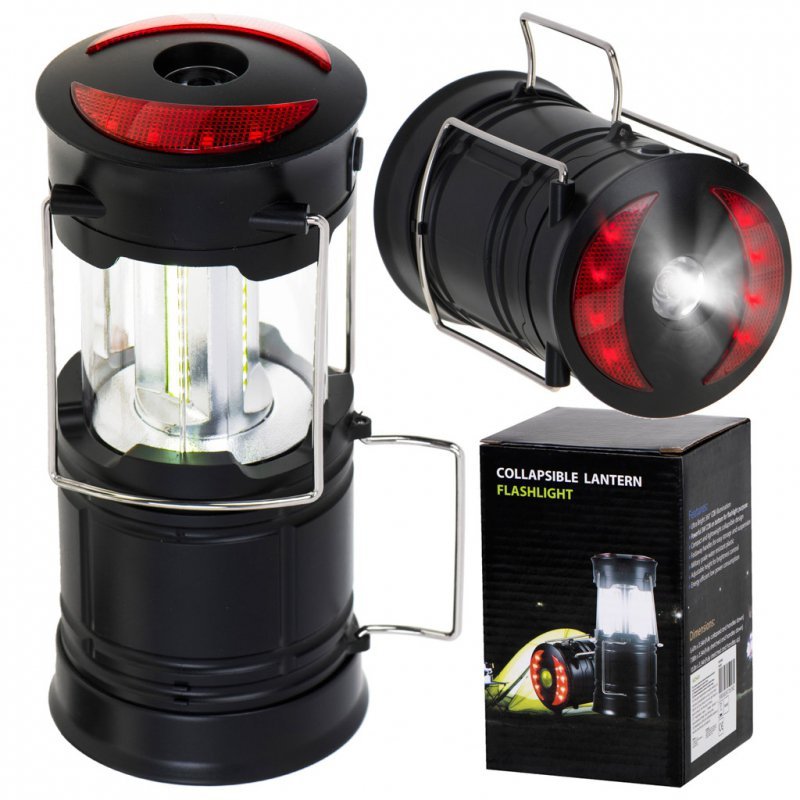 Фото - Ліхтарик Lampka turystyczna LED latarka biwakowa lampa camping 3w1