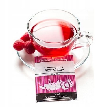 Herbata VEERTEA Cranberry & Raspberry 25 szt