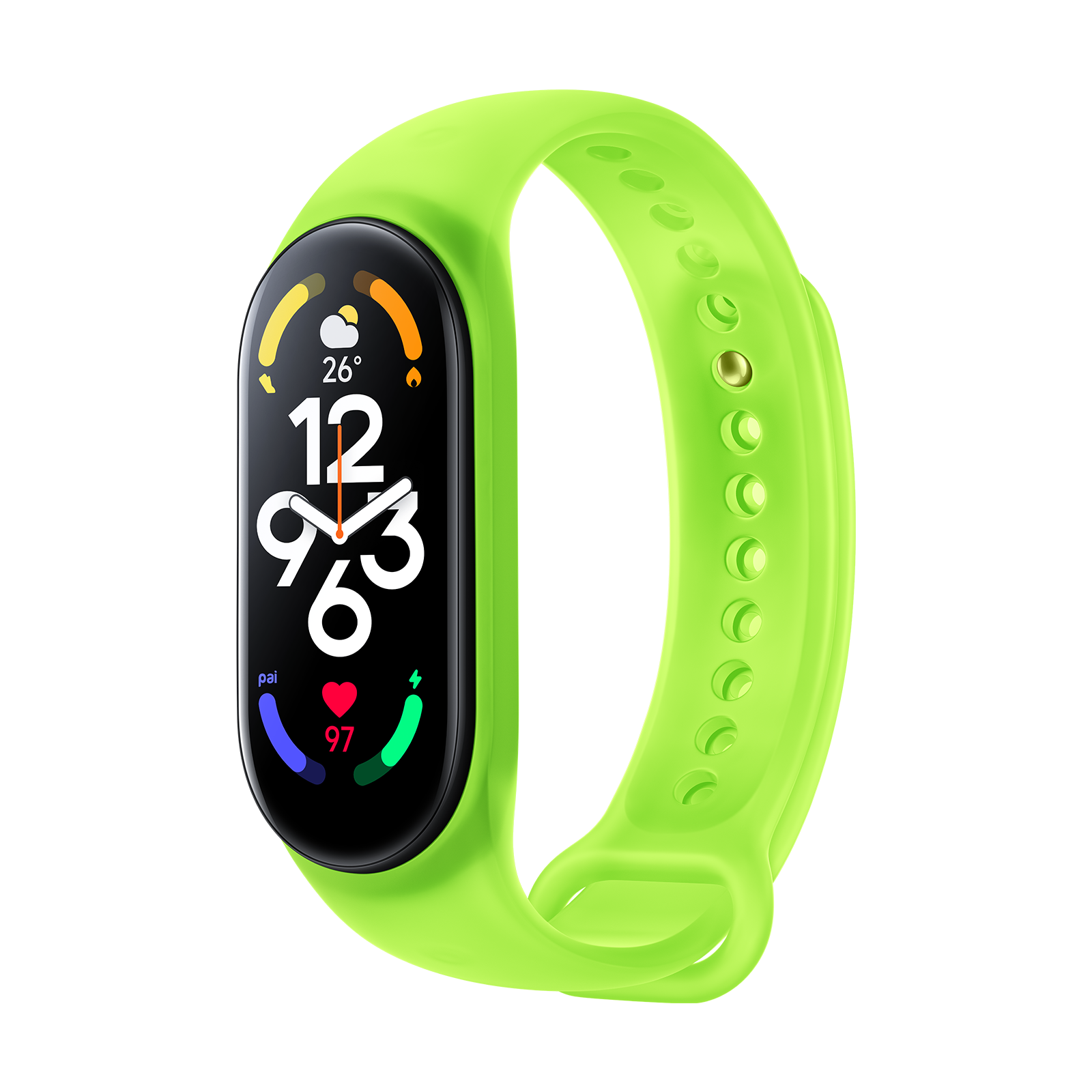 Zdjęcia - Pasek do smartwatcha / smartbanda Xiaomi Smart Band 7 Strap Neon - Zielony - Oficjalny Sklep , Polska 