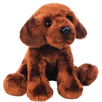 Suki Siedzący czekoladowy Labrador 13cm
