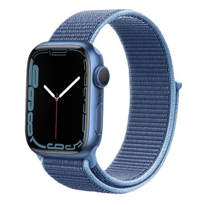 CRONG Pasek sportowy Nylon do Apple Watch 38/40/41 mm (Ocean Blue)