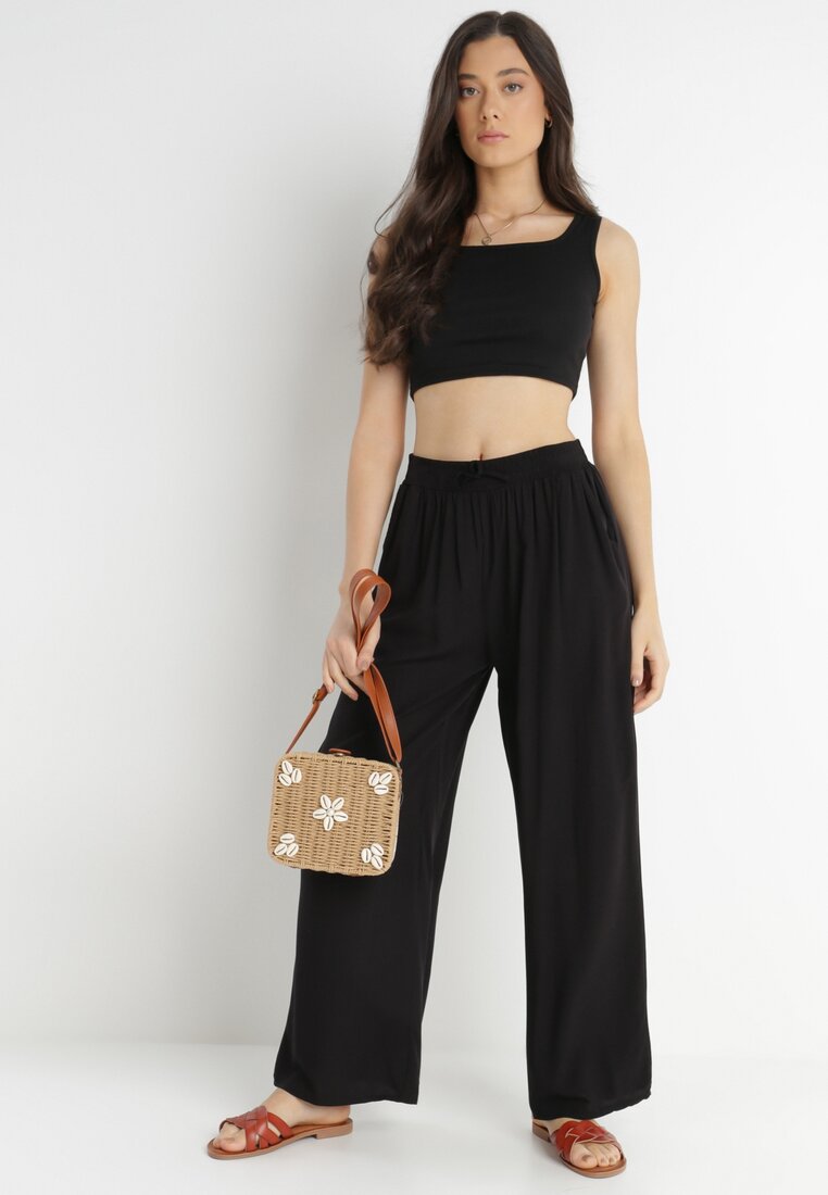 Czarne Spodnie Sharrill