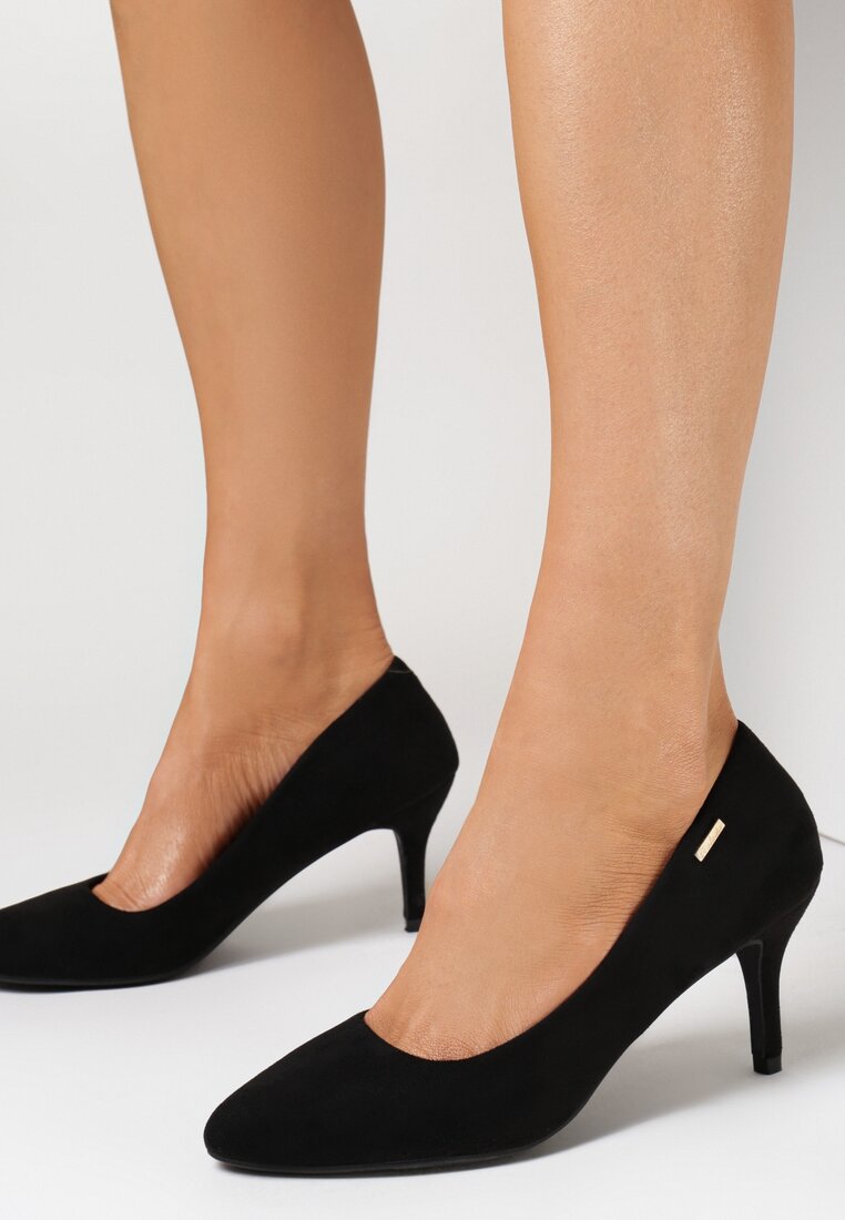 Czarne Czółenka Agatheris