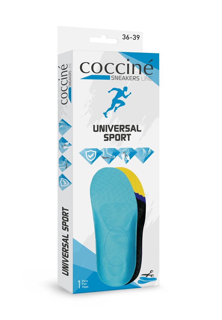 Wkładki do Butów Sportowych Profilowane rozm. 36-39